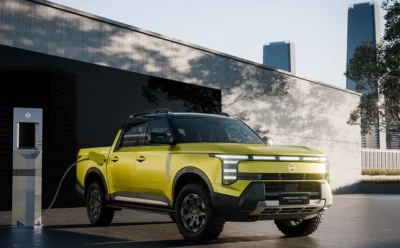 Nissan apresenta nova picape Frontier Pro híbrida plug-in junto com o elegante sedã N7