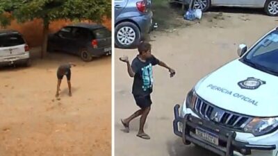 Mulher é presa após danificar viatura da Perícia Oficial em Imperatriz