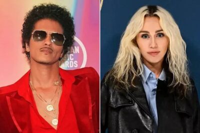 Miley Cyrus é acusada de plagiar “When I Was Your Man” de Bruno Mars na música “Flowers”