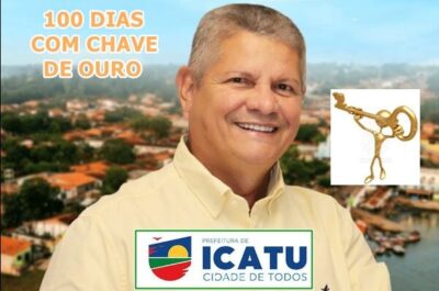 Walace Azevedo comemora 100 dias de governo em Icatu