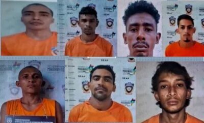 Sete detentos fogem do presídio de Santa Inês-MA