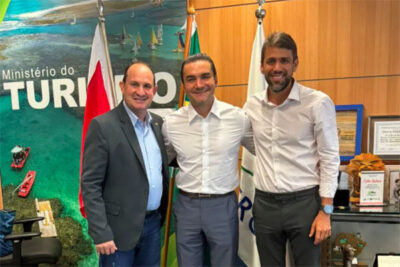 Pedro Lucas pede ao ministro do Turismo mais voos para o Maranhão