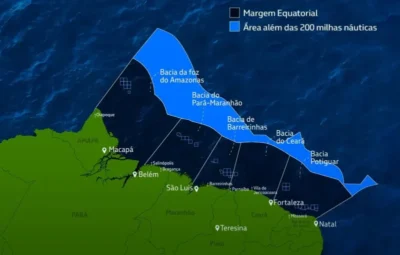 Margem Equatorial: São Luís entre as cidades que podem enriquecer com a exploração de petróleo