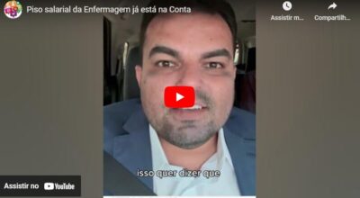 VÍDEO! Atenção, ENFERMAGEM!!! Dinheiro do PISO tá na conta!!!