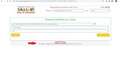 No apagar das luzes: prefeito Edivaldo mandou tirar portal da transparência do ar???