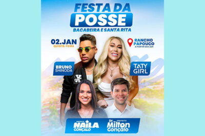 Prefeituras de Bacabeira e Santa Rita promovem parceria na Festa da Posse