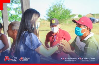 Alto Alegre do MA: Paula Noleto recebe apoio da comunidade Sembal