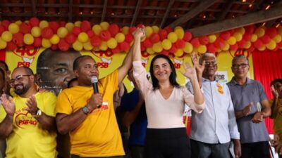 Prefeito Nivaldo Araújo oficializa candidatura a reeleição durante maior Convenção Partidária já realizada em Alcântara