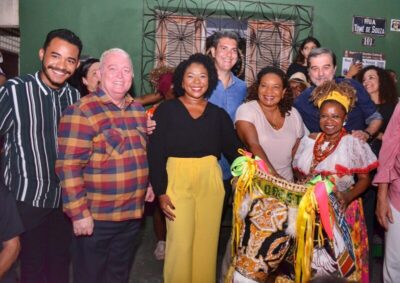 Prefeito acompanha ministra Margareth Menezes, em visita ao Quilombo Urbano Liberdade