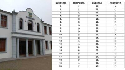 Concurso em Pedreiras gera polêmica após gabarito com 22 respostas “D” em 40 questões
