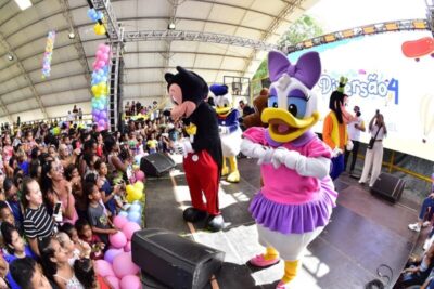Programação diversificada marca Dia das Crianças em evento promovido pela Prefeitura de SL