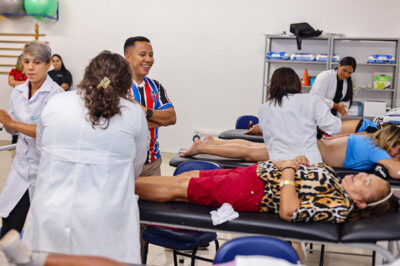 Penha realiza avaliação física e atendimentos no Projeto Superação