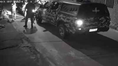 Câmera de segurança flagra professora sendo agredida por Policial Militar em São Luís; veja o vídeo