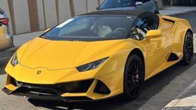 Lamborghini amarela pagará R$ 120 mil de IPVA; sistema de pagamento 2025 já foi liberado