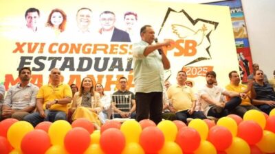 Brandão é reconduzido à presidência do PSB enquanto Camarão lança pré-candidatura a amigos