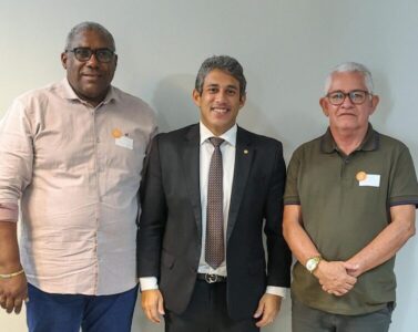 Deputado Osmar Filho discute parcerias com o prefeito de Olinda Nova do Maranhão