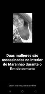 Fim de semana marcado por feminicídios no interior do Maranhão
