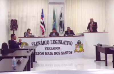 Vereador maranhense diz que prefeito “cheira cocaína” e colegas “são pedófilos