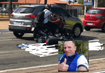 Motociclista morre atropelado por ônibus ao tentar manobras de ultrapassagens  na Av. Carlos Cunha, no bairro Jaracati