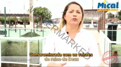 Em mensagem de fim de ano, Mical Damasceno afirma que continuará compromissada com os valores do reino de Deus