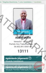 Após decisão do Ministério Público Eleitoral, candidato do PT desiste de disputar as eleições