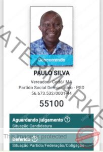 Após ter registro de candidatura indeferido por não está quite com a Justiça Eleitoral, Paulo Silva declara apoio a vereador denunciado por injúria homofóbica