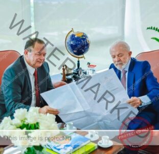 Presidente Lula recebe governador Carlos Brandão para apresentação de obras em andamento
