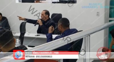 Vereador Delegado Rômulo faz desabafo em sessão da Câmara: “Não posso ficar sem mandato aqui em Codó”
