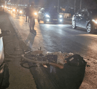 Ciclista morre em acidente na Ponte Nova que liga Timon a Teresina