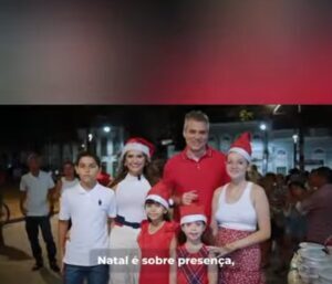 Um feliz Natal Solidário de Neto e Thay Evangelista…