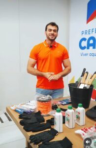 Gentil Neto no 1º dia de governo valoriza a Limpeza urbana e seus servidores…