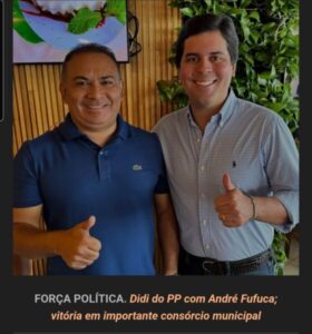 Didi do PP mostra a força política do ministro Fufuca…