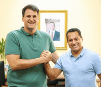 Gleydson Resende se reúne com Orleans Brandão no Palácio dos Leões