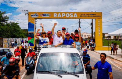 Brandão entrega obras de requalificação do retorno do Olho d’Água/Araçagy e da Estrada da Raposa