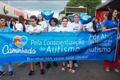 Caminhada do Autismo chega à 6ª edição em Bacabal com mensagem de inclusão e respeito