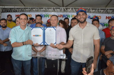 Governo do Estado entrega obras em Caxias e fortalece parceria com o município: Fábio Gentil toma posse como secretário