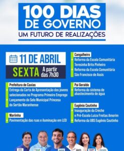 Gentil Neto e os 100 dias de sua gestão em Caxias.