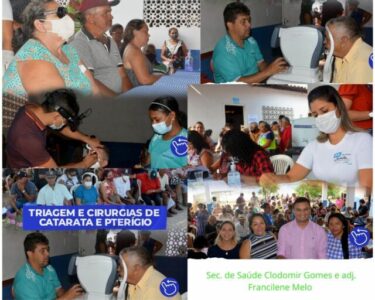 Mutirão atende portadores de catarata em São Domingos do Maranhão