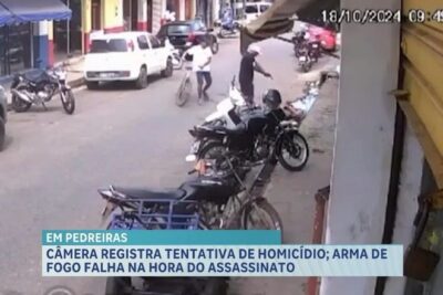 Jovem escapa da morte após arma de fogo do assassino falhar no interior do Maranhão; vídeo viralizou