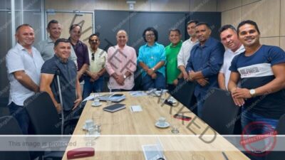 Secretário Aparício Bandeira recebe comitiva de Cajari para tratar sobre a Ponte dos Afogados