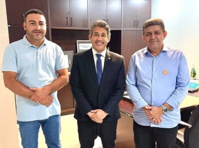 Em reunião com o prefeito Nilton Everton, deputado Osmar Filho garante apoio para realização do carnaval em Matinha