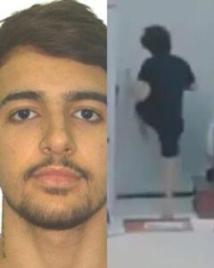 Vídeo- Após discussão por causa de lixo, valentão arromba e invade apartamento de vizinho, leva facada e morre