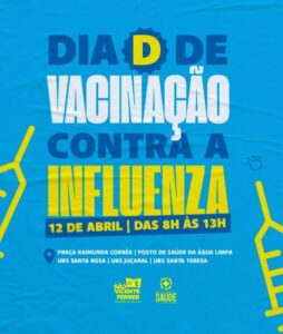 Prefeitura de São Vicente Ferrer anuncia Dia D de Vacinação contra a Influenza; veja os pontos de vacinação