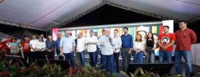 Iracema Vale participa de solenidade com o presidente Lula para anúncio de investimentos no MA