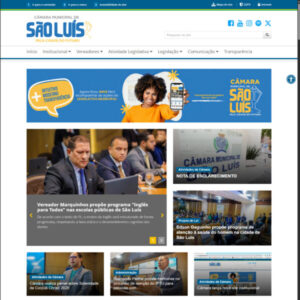 Paulo Victor fortalece transparência da Câmara com lançamento de novo portal institucional