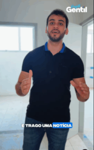 Gentil Neto preparando a entrega da Creche da Vila Paraíso…