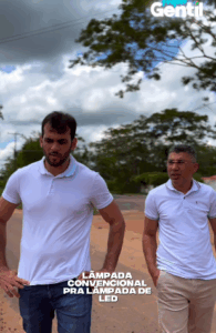 .A excelência em gestão pública!!! Gentil Neto leva iluminação em led para Rua do Parnazio em Caxias…