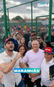 Carlos Brandão e Gentil Neto levando cidadania e bem-estar para Caxias…