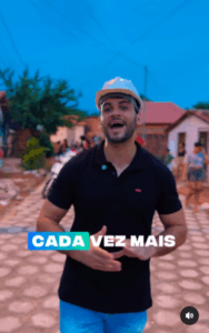 Como prometido pelo prefeito Gentil Neto: “Mariinha” recebendo calçamento para felicidade do povo.