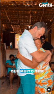 Gentil Neto levando pessoalmente cidadania e o direito de ir e vir à Comunidade Mariinha…